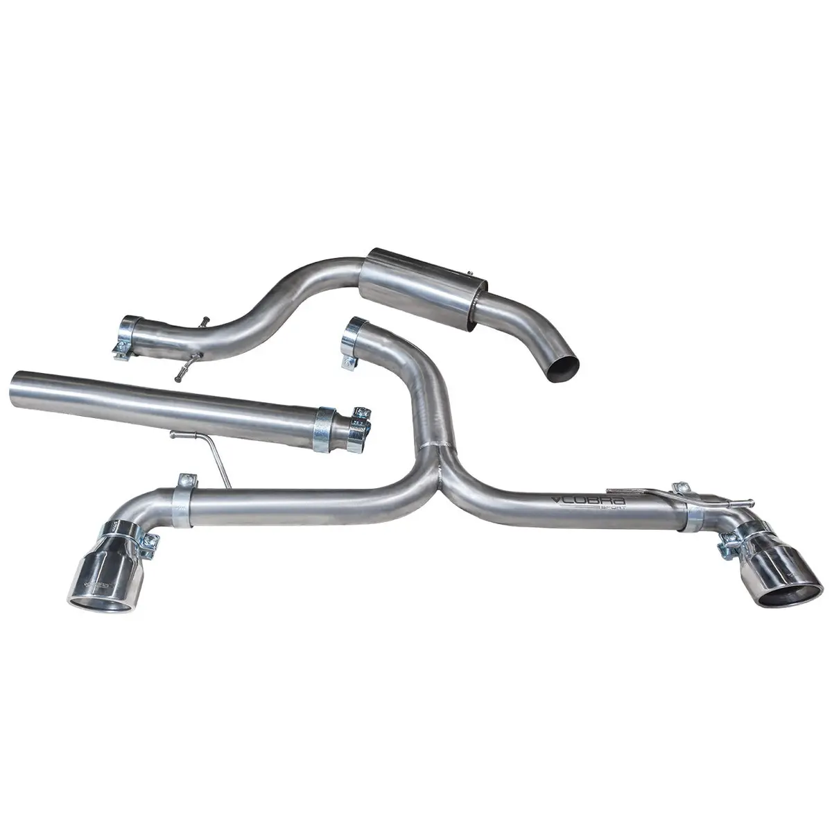 Vw Golf Gt (Mk6) 2.0 Tdi 140Ps (5K) (09-13) Venom Box Delete Gti Style Cat Back Performance Exhaust 1