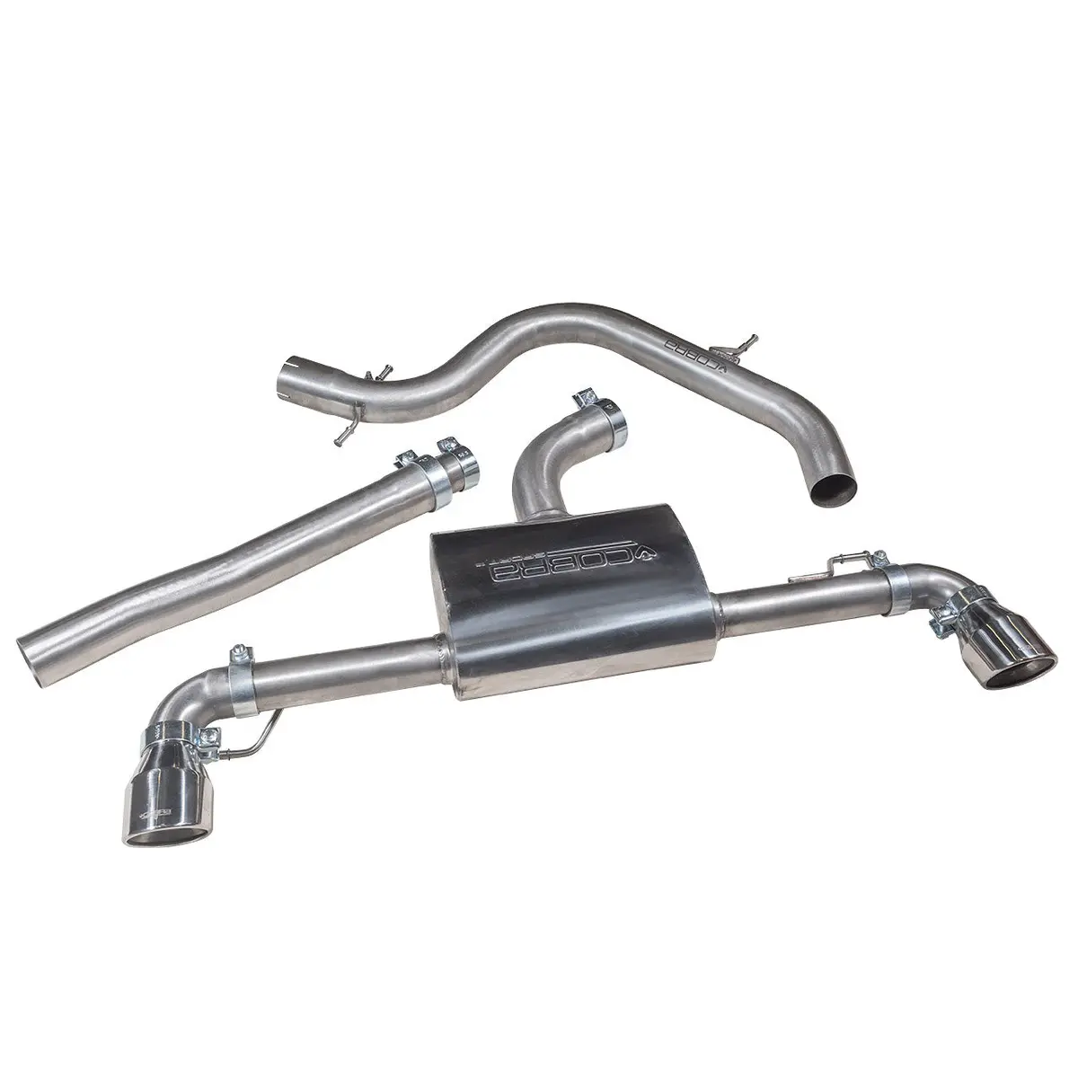 Vw Golf Gtd (Mk6) 2.0 Tdi (5K) (09-13) Gti Style Cat Back Performance Exhaust 1