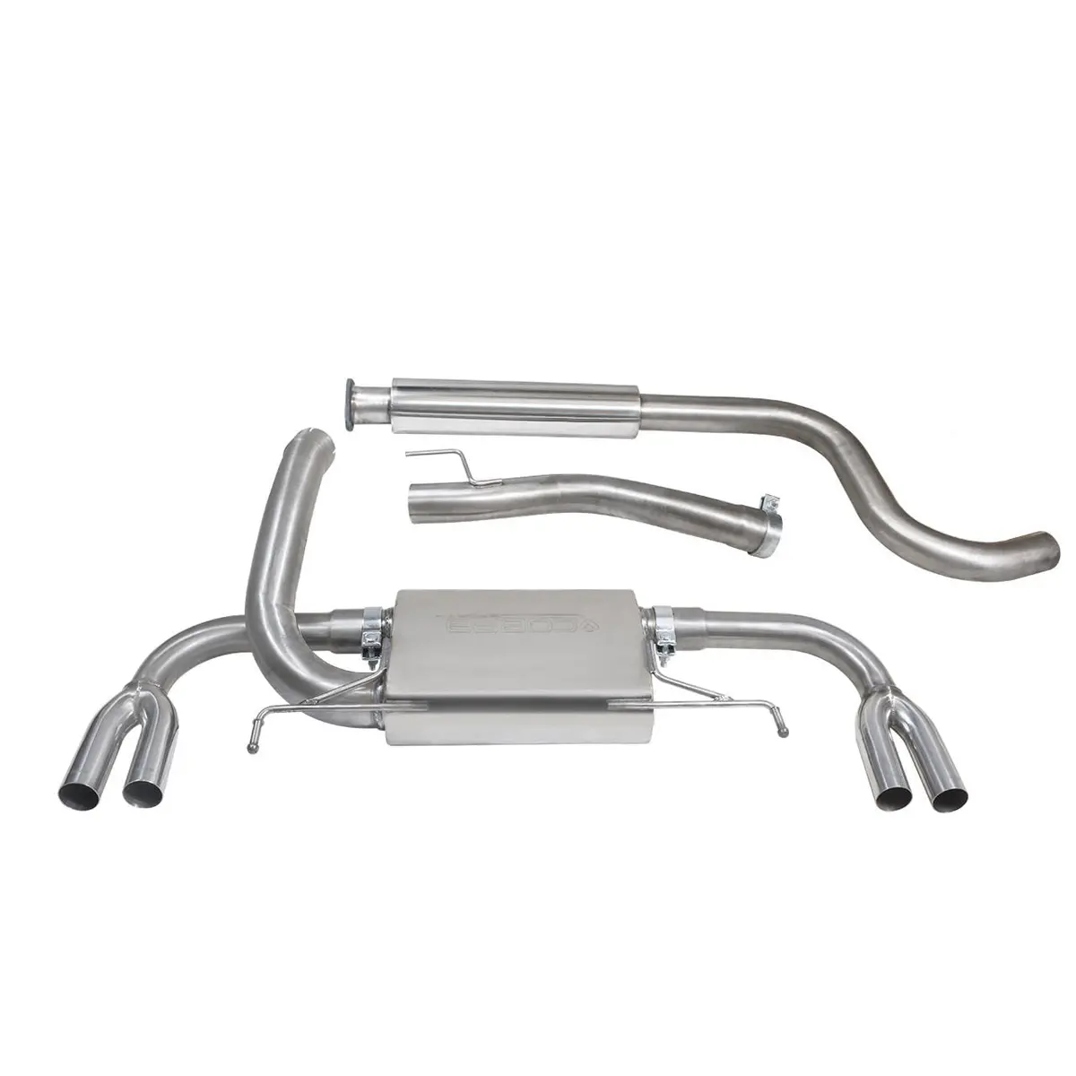 Vauxhall Astra J Vxr (12-19) Cat Back Sports Exhaust System 1