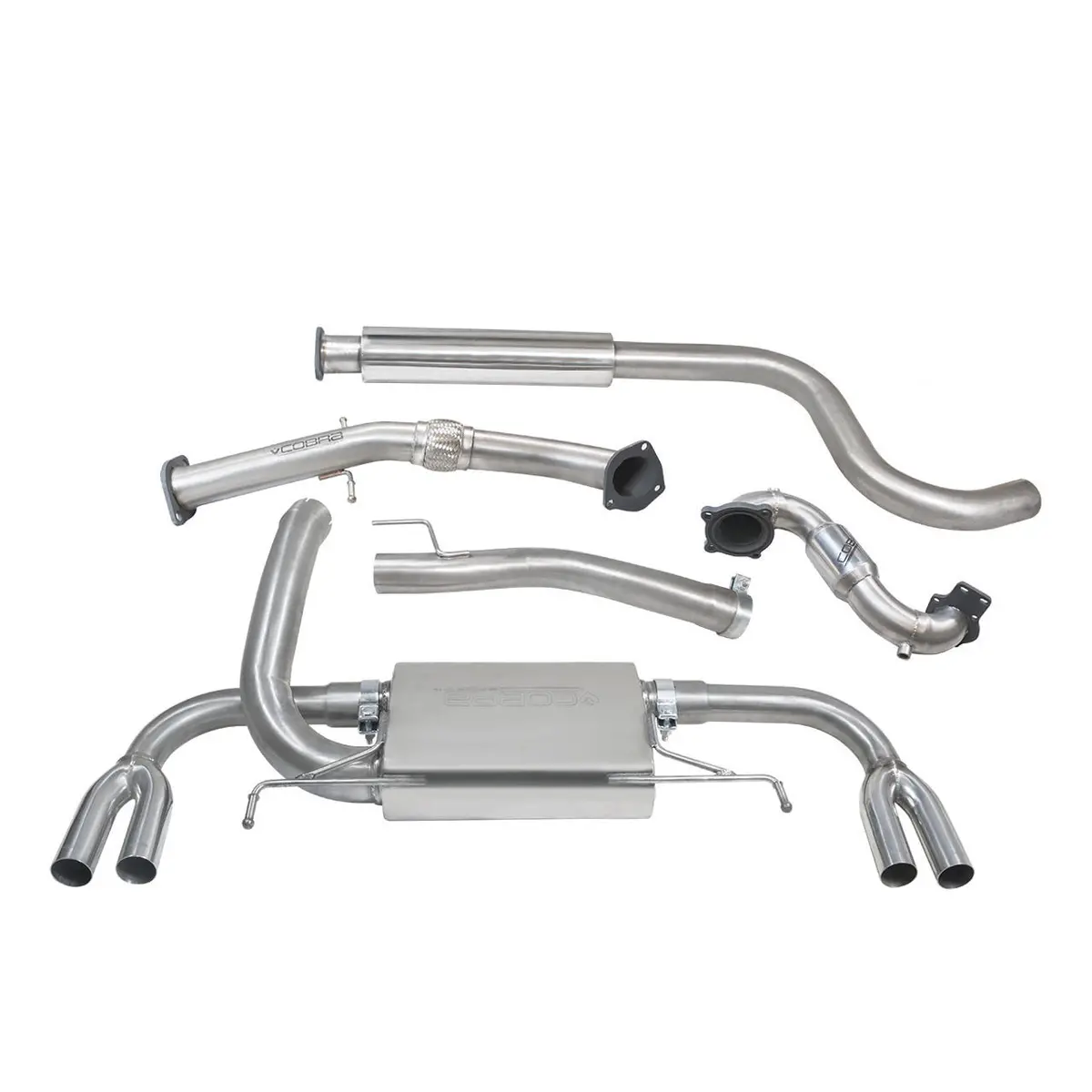 Vauxhall Astra J Vxr (12-19) Turbo Back Performance Exhaust 1