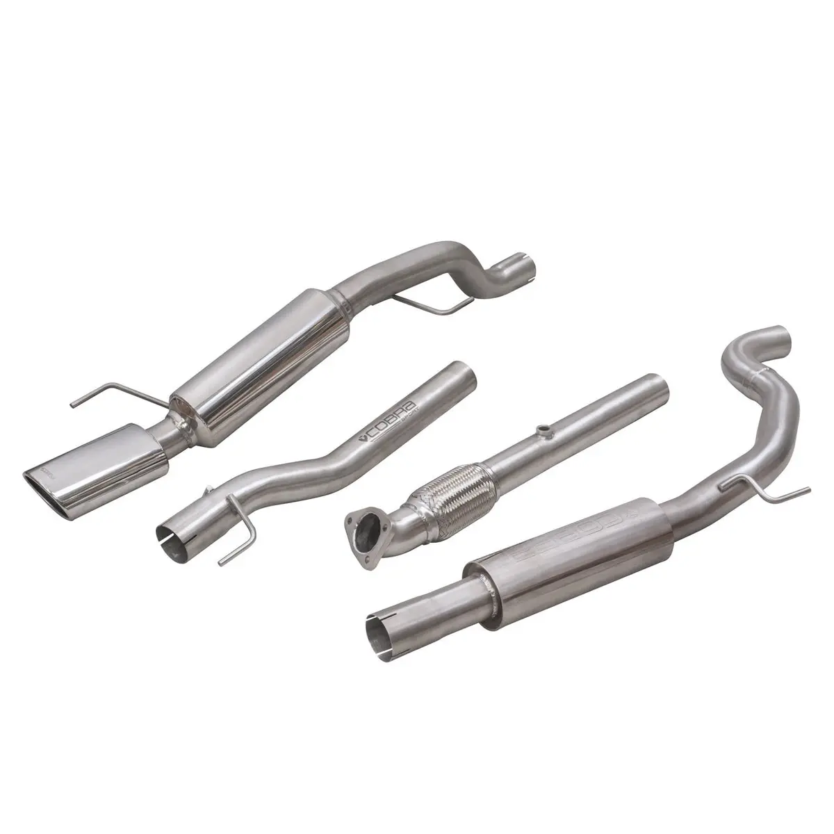 Vauxhall Corsa E 1.4 Turbo (15-19) Cat Back Performance Exhaust 1