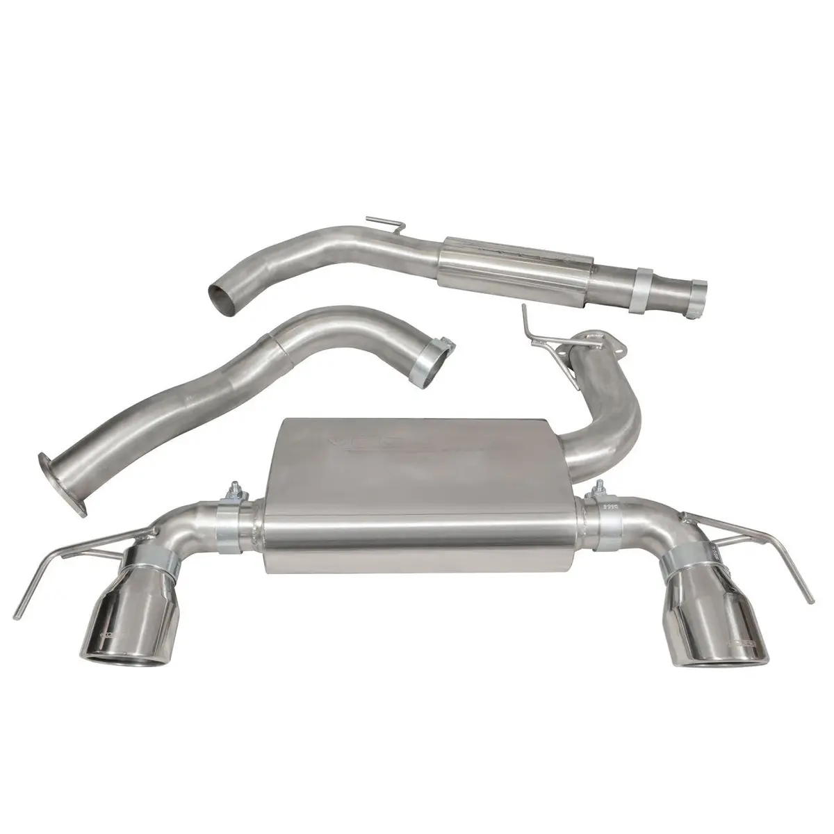 Vauxhall Corsa E Vxr (15-18) Centre And Rear Performance Exhaust 1