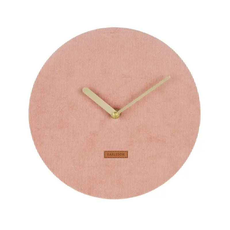 Wall Clock Corduroy 1