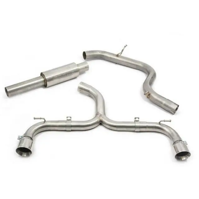 Vw Golf Gti (Mk7.5) 2.0 Tsi (5G) (17-20) Venom Box Delete Race Cat Back Performance Exhaust 1