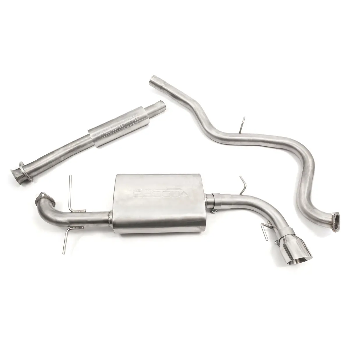 Subaru Impreza Wrx Turbo Hatchback (08-11) Cat Back Performance Exhaust 1