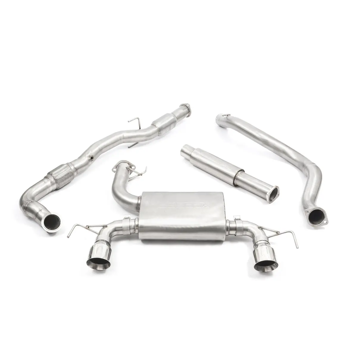 Vauxhall Corsa D Vxr Nurburgring (10-14) Turbo Back Performance Exhaust 1
