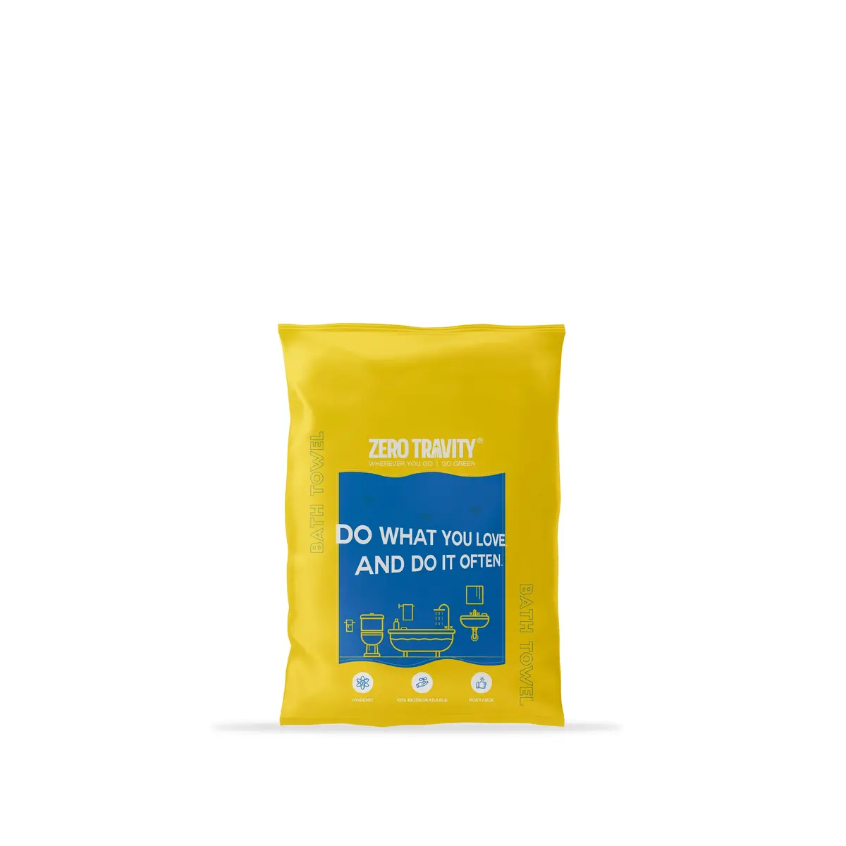 Bath Towel (Yellow) 1